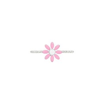 PRIMROSE Silver-Plated Daisy Flower Ring