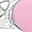 Silver Tone Pink