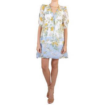 Women's Maison Tara Empire Waist Printed Dress