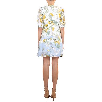 Women's Maison Tara Empire Waist Printed Dress