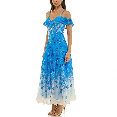 Women's Maison Tara Cold Shoulder Midi Dress