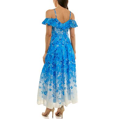 Women's Maison Tara Cold Shoulder Midi Dress