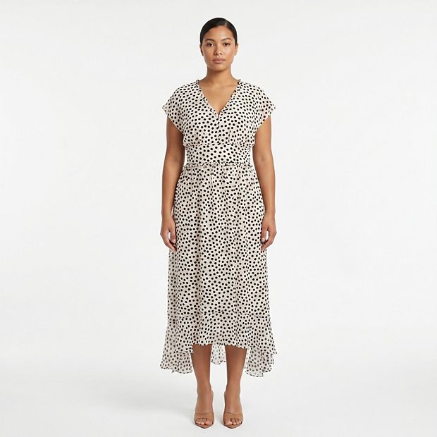 sachin and babi light blue dress THE ANGEL CHIFFON MIDI DRESS IN BLUE