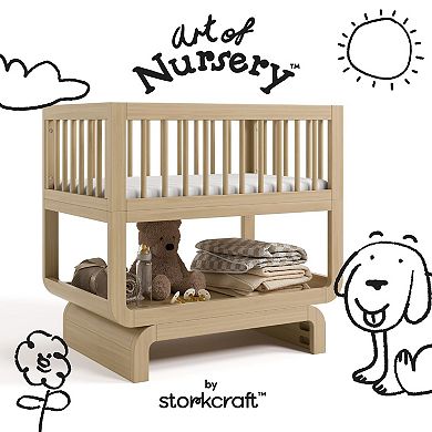 Storkcraft Santorini Deluxe 3-in-1 Convertible Bassinet