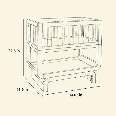 Storkcraft Santorini Deluxe 3-in-1 Convertible Bassinet