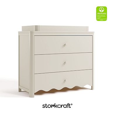 Storkcraft Casablanca 3-Drawer Chest Dresser with Removable Changing Topper