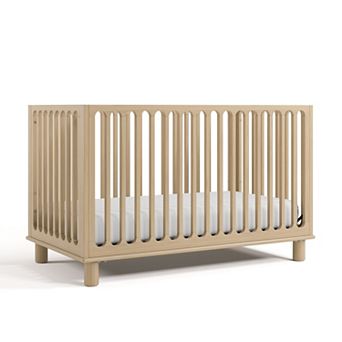 Storkcraft Sicily Deluxe 3-in-1 Convertible Crib with Bonus Toddler Guardrail