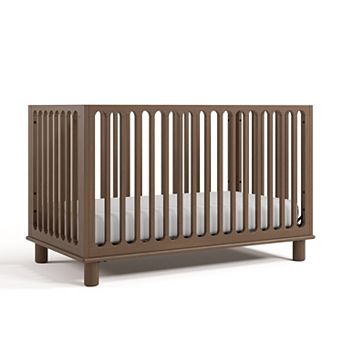 Storkcraft Sicily Deluxe 3-in-1 Convertible Crib with Bonus Toddler Guardrail