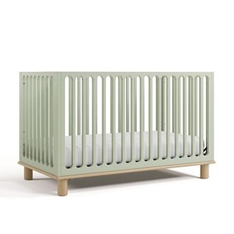 Storkcraft Sicily Deluxe 3-in-1 Convertible Crib with Bonus Toddler Guardrail