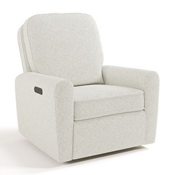 Storkcraft Amalfi Deluxe Power Recliner Swivel Glider