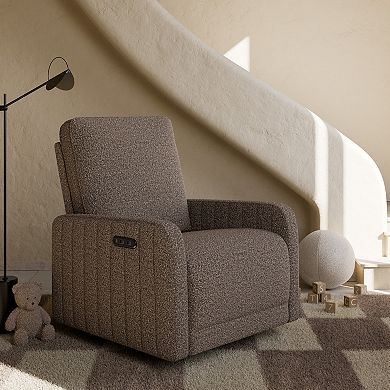 Storkcraft Kyoto Deluxe Extra-Wide Nursery Power Recliner Swivel Glider