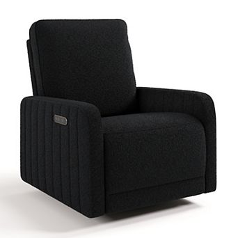 Storkcraft Kyoto Deluxe Extra-Wide Nursery Power Recliner Swivel Glider