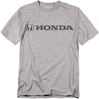 Big & Tall Honda Distressed Horizontal Logo Graphic Tee