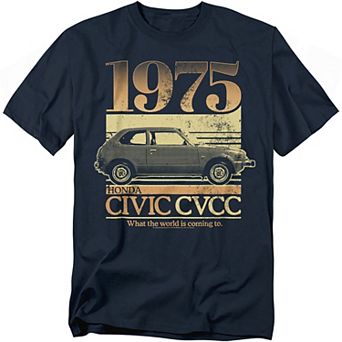 Big & Tall Honda Civic CVCC Graphic Tee
