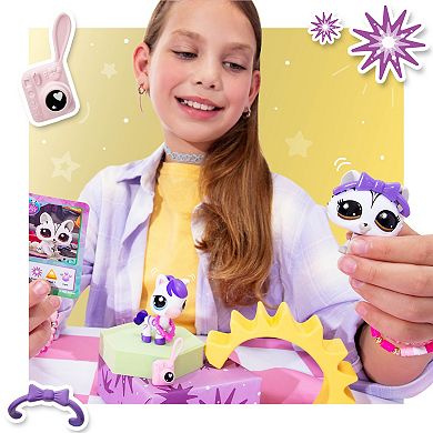 Littlest Pet Shop Pet Pairs - Zebra & Tiger Cat Stylin' Stripes Set