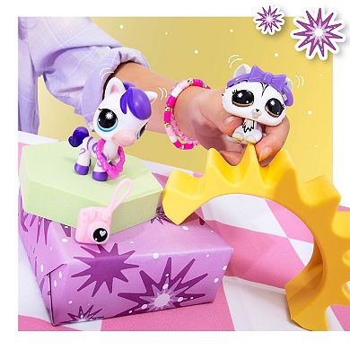 Littlest Pet Shop Pet Pairs - Zebra & Tiger Cat Stylin' Stripes Set