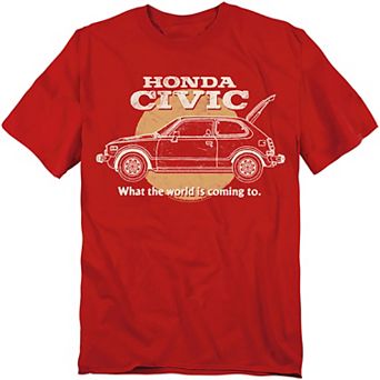 Big & Tall Honda Civic Graphic Tee