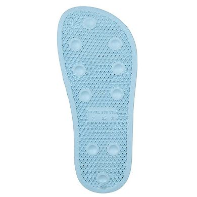 Boys and Girls Super-Soft Cushioned "Hello Summer" Slide Sandal