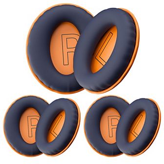 Delton Ascent Replacement Ear Cushions for Kids Learning Computer Headset 3-Pack, Midnight Blue