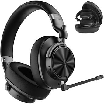Delton M320 Wireless Hi-Fi Sound Active Noise Cancelling Bluetooth Headphones/Headset, Black