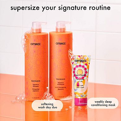 Supersized Jumbo Normcore Shampoo & Conditioner Hair Gift Set