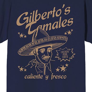 Men's Bioworld Graphic T-Shirt with Sombrero Silhouette and Tan Lettering