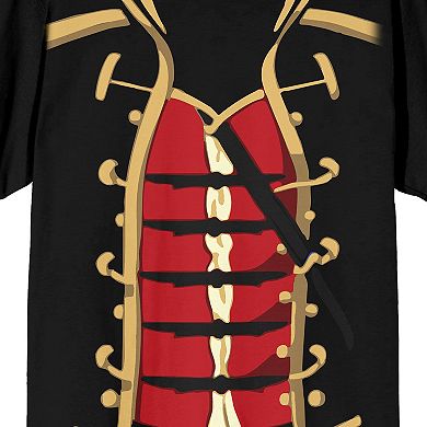 Men's Pirate Halloween Costume Graphic Tee
