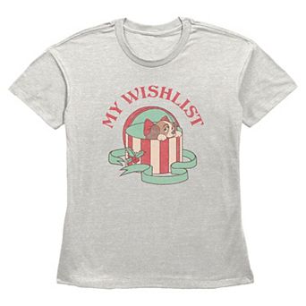 Women's Lady My Wishlist Graphic Tee