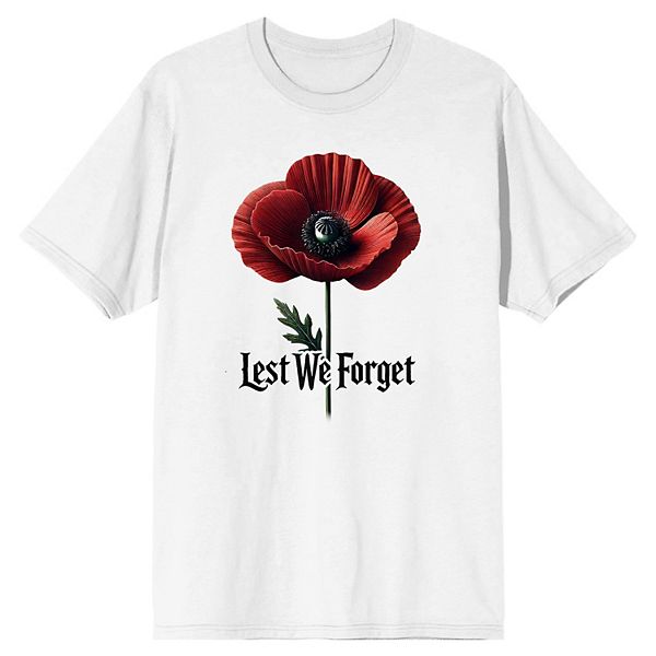 Men's Bioworld Memorial Day Lest We Forget Graphic Tee