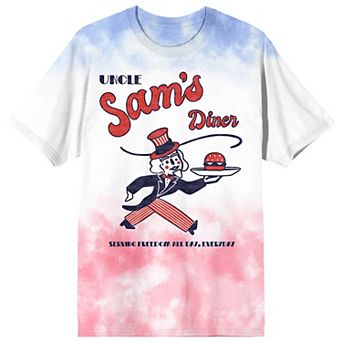 Men's Bioworld Uncle Sam's Diner Americana Graphic Tee