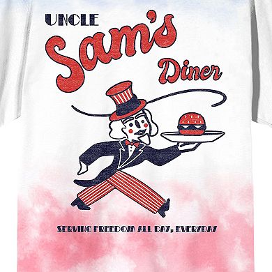 Men's Bioworld Uncle Sam's Diner Americana Graphic Tee