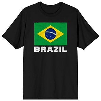 Men's Bioworld Brazilian Flag Graphic Tee