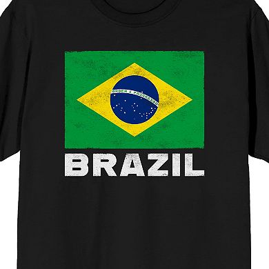 Men's Bioworld Brazilian Flag Graphic Tee