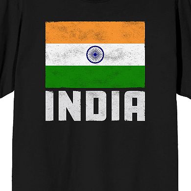 Men's Bioworld Indian Flag Graphic T-Shirt