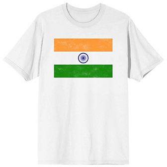 Men's Bioworld Indian Flag Graphic Tee