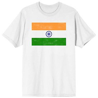 Men's Bioworld Indian Flag Graphic Tee