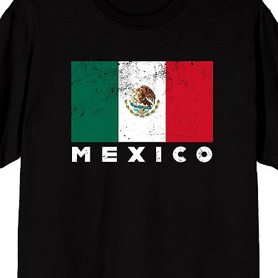 Men's Bioworld Mexican Flag & Mexico Graphic Tee