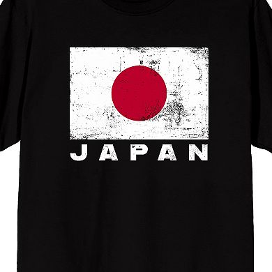 Men's Bioworld Japanese Flag Graphic Tee