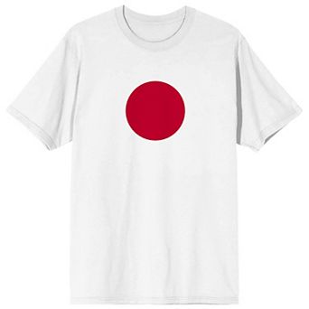 Men's Bioworld Deconstructed Japanese Flag Graphic Tee