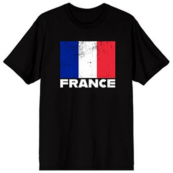 Men's Bioworld French Flag & France Graphic Tee