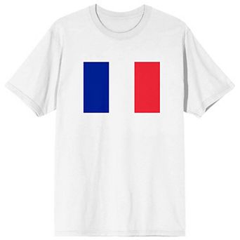 Men's Bioworld Deconstructed French Flag Graphic Tee