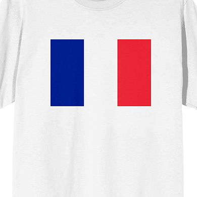 Men's Bioworld Deconstructed French Flag Graphic Tee