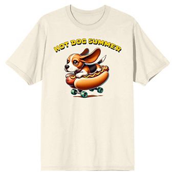 Men's Bioworld Hot Dog Summer Graphic T-Shirt