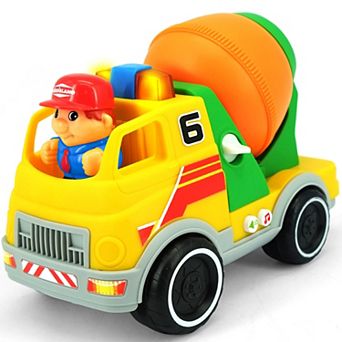 Kiddieland Motorized Cement Mixer Toy Vehicle