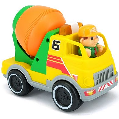 Kiddieland Motorized Cement Mixer Toy Vehicle