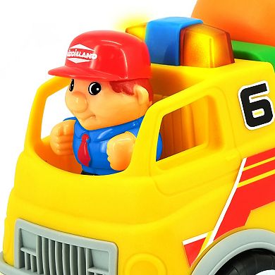 Kiddieland Motorized Cement Mixer Toy Vehicle