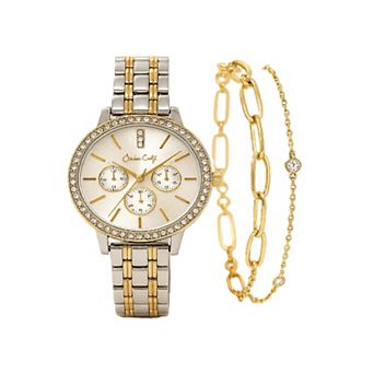 Jessica Carlyle Women's Two-Tone Watch & Bracelet Set - A2053S-22-B34