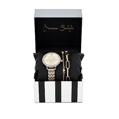 Jessica Carlyle Women's Two-Tone Watch & Bracelet Set - A2053S-22-B34