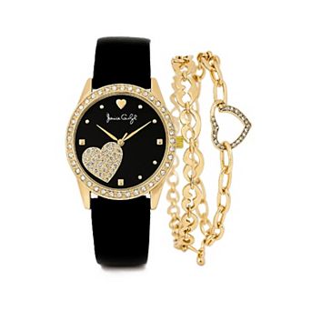 Jessica Carlyle Women's Watch & Bracelet Set 2-Bracelet Set - A2055G-22-G02