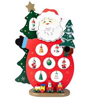 Northlight Santa Claus Cut-Out Ornament Holder Christmas Decoration Table Decor